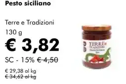 NaturaSì Pesto siciliano Terre e Tradizioni offerta