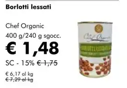 NaturaSì Borlotti lessati Chef Organic offerta