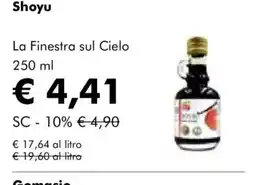 NaturaSì Shoyu La Finestra sul Cielo offerta