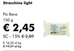 NaturaSì Stracchino light Più Bene offerta