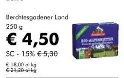 NaturaSì Berchtesgadener Land BIO-ALPENBUTTER offerta