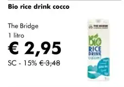 NaturaSì Bio rice drink cocco The Bridge offerta