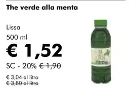 NaturaSì The verde alla menta Lissa offerta