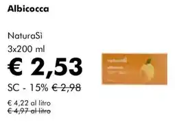 NaturaSì Albicocca NaturaSì offerta