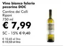 NaturaSì Vino bianco falerio pecorino DOC offerta
