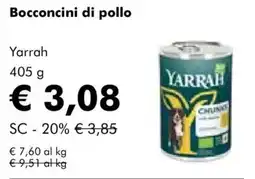 NaturaSì Bocconcini di pollo Yarrarah offerta