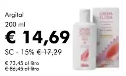 NaturaSì Argital Crema Fluido offerta