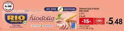 Bennet Tonno filo d'olio rio mare offerta