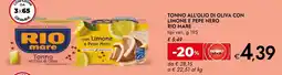 Bennet Tonno all'olio di oliva con limone e pepe nero rio mare offerta