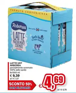 Il Gigante LATTE UHT ARBOREA offerta
