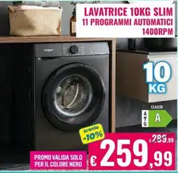 Satur Lavatrice 10KG Slim Kooper offerta