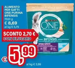 Il Gigante Alimento per gatti One Purina Bifensis offerta
