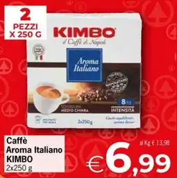 Eurospar Caffè Aroma Italiano KIMBO offerta