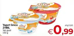 Eurospar Yogurt Greca ZYMIL offerta