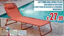 Satur LETTINO GALLIPOLI PLUS offerta
