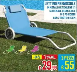 Satur LETTINO PRENDISOLE offerta