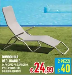Satur DONDOLINA RECLINABILE offerta