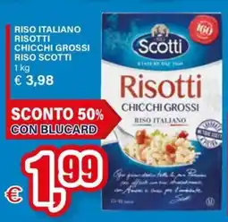 Il Gigante Risottti Chicchi Grossi Riso Italiano offerta