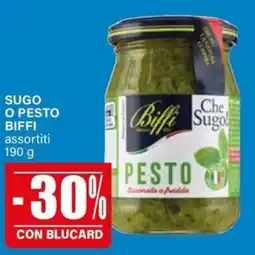 Il Gigante Sugo o pesto Biffi assortiti offerta