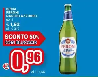 Il Gigante Birra Peroni Nastro Azzurro offerta