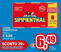 Il Gigante CARNE SIMMMENTHAL offerta