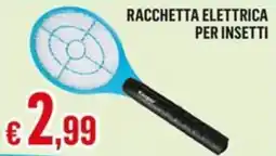 Satur Racchetta elettrica per insetti offerta