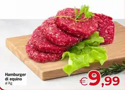 Eurospar Hamburger di equino offerta
