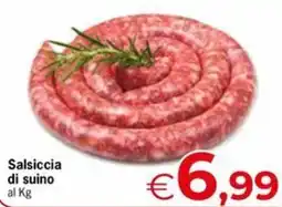 Eurospar Salsiccia di suino offerta