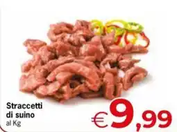 Eurospar Straccetti di suino offerta