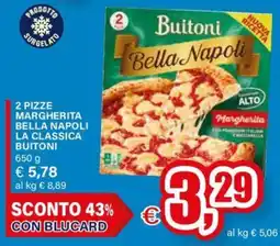 Il Gigante Bella Napoli Margherita Buitoni offerta