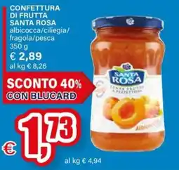Il Gigante CONFETTURA DI FRUTTA SANTA ROSA offerta