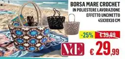 Satur Borsa Mare Crochet offerta