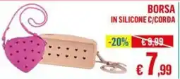 Satur BORSA IN SILICONE C/CORDA offerta