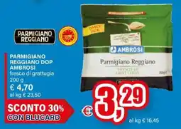 Il Gigante Parmigiano Reggiano Ambrosi offerta