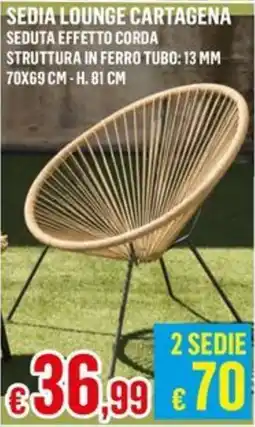Satur Sedia Lounge Cartagena offerta