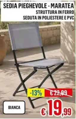 Satur SEDIA PIEGHEVOLE - MARATEA offerta