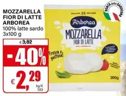 Il Gigante Mozzarella fior di latte Arborea offerta