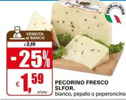 Il Gigante Pope Nero Pecorino Fresco offerta
