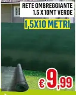 Satur RETE OMBREGGIANTE VERDE offerta