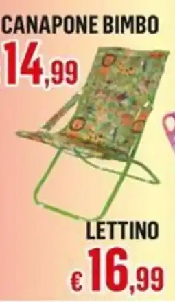 Satur CANAPONE BIMBO offerta