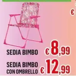 Satur SEDIA BIMBO offerta