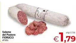 Eurospar Salame del Pastore FIORUCCI offerta
