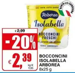Il Gigante BOCCONCINI ISOLABELLA ARBOREA offerta