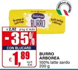 Il Gigante BURRO ARBOREA offerta
