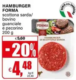 Il Gigante HAMBURGER FORMA offerta