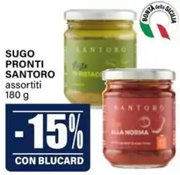 Il Gigante Sugo pronti Santoro assortiti offerta