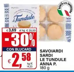 Il Gigante SAVOIARDI SARDI LE TUNDULE ANNA P. offerta