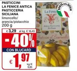 Il Gigante Pasticcini La Fenice Antica offerta