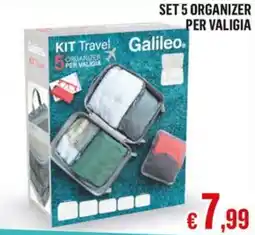 Satur KIT Travel Organizer Galileoo offerta