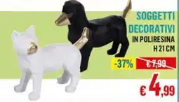 Satur SOGGETTI DECORATIVI offerta